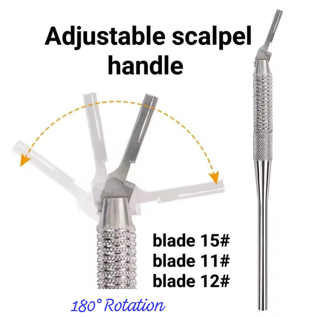Adjutable scalpel handle