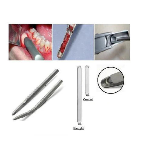 Curved bone Scraper
