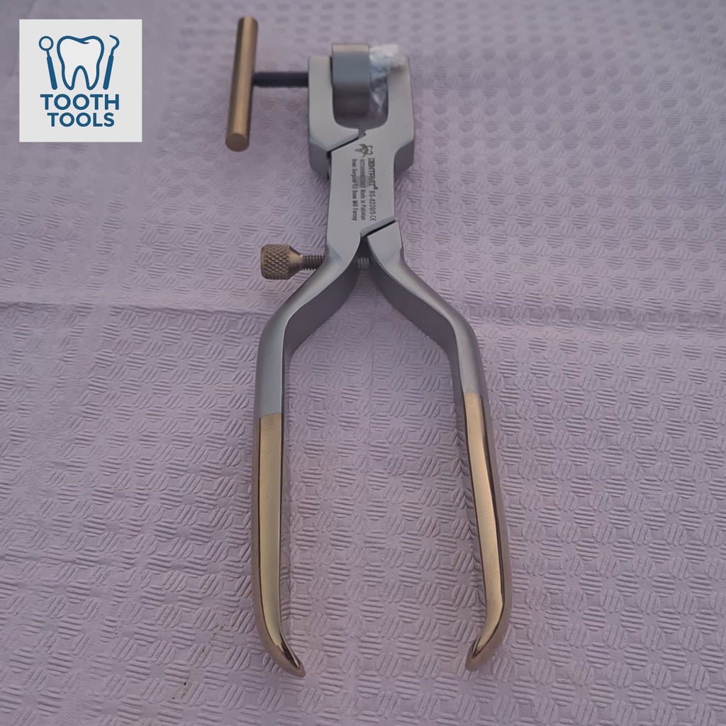 Premium Dental Bone Mill Crusher - Titanium Plates Implant Bone Grafting Instrument