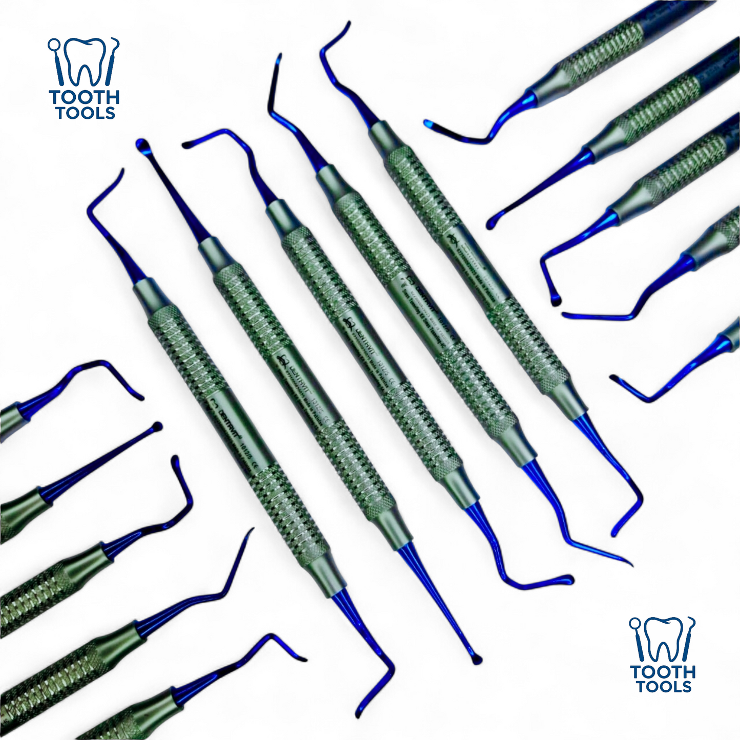Tunnel kit 5 Piece- blue titanium coated