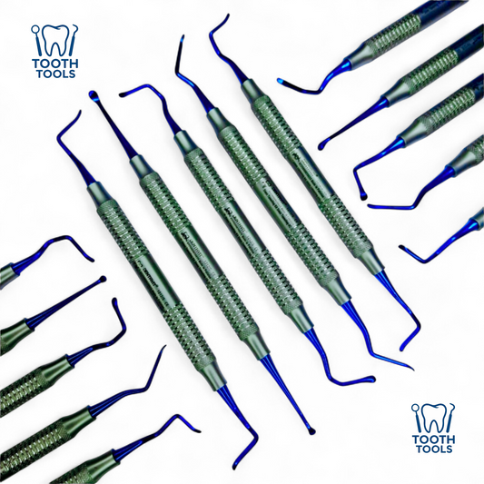 Tunnel kit 5 Piece- blue titanium coated