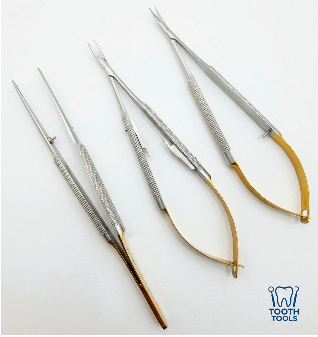 Micro-Surgery Soft Tissue Instrumentation Kit (Suitable for 4-0 to 9-0 Needles)