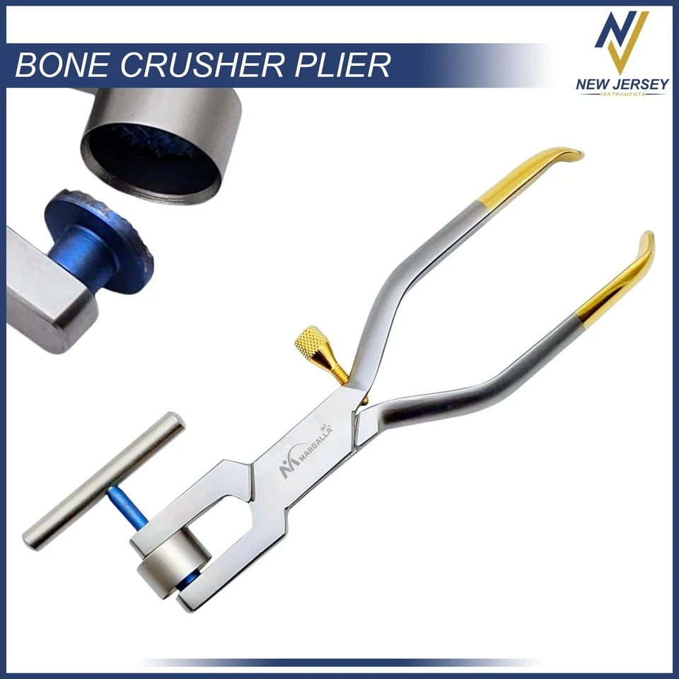 Bone Mill Crusher With Titanium Plates Dental Implant Bone Graft