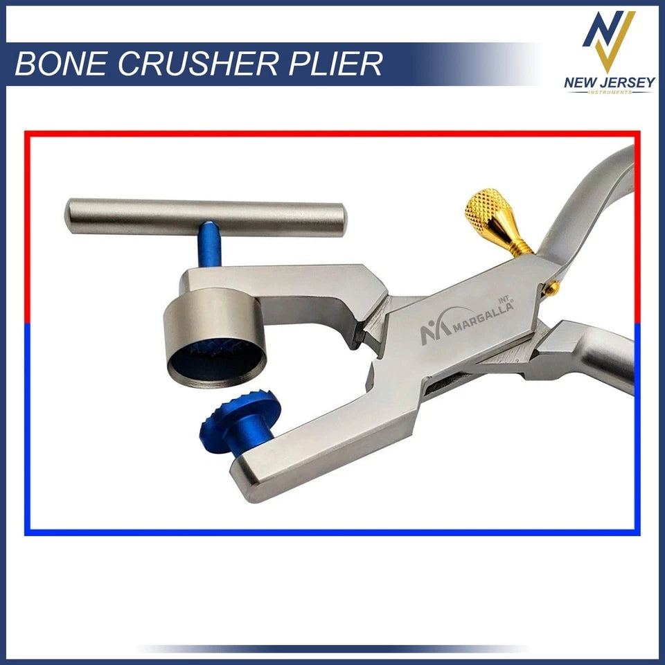 Bone Mill Crusher With Titanium Plates Dental Implant Bone Graft