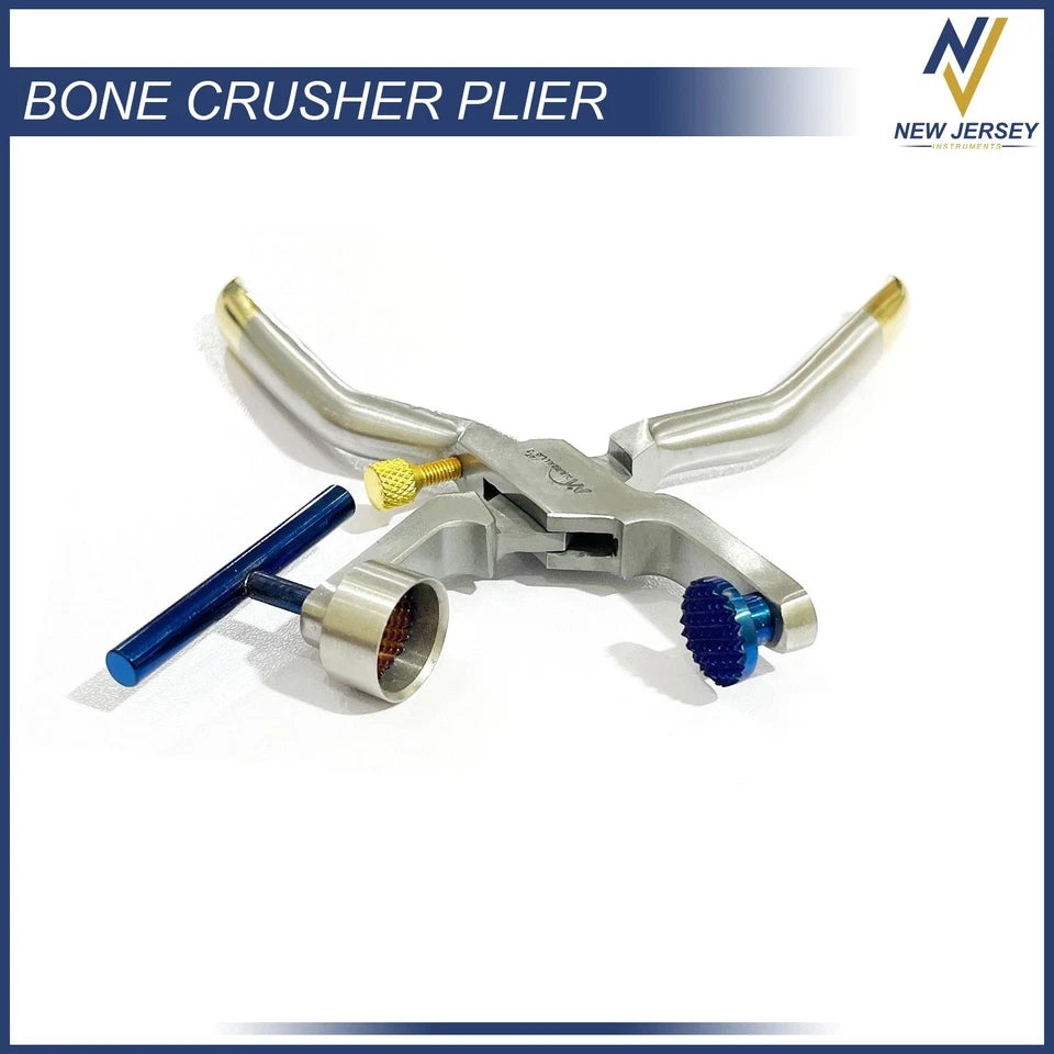 Bone Mill Crusher With Titanium Plates Dental Implant Bone Graft